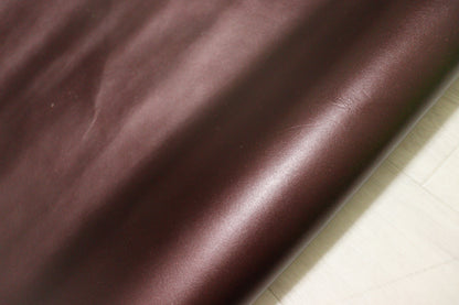 ds28円！新入荷！姫路レザー　ブロンズワイン　ラメ入り　顔料仕上げ　150ds