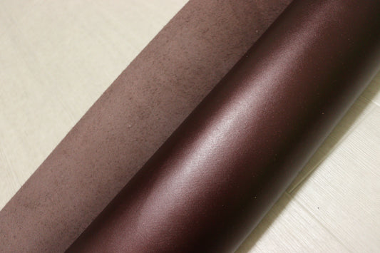 ds28円！新入荷！姫路レザー　ブロンズワイン　ラメ入り　顔料仕上げ　150ds