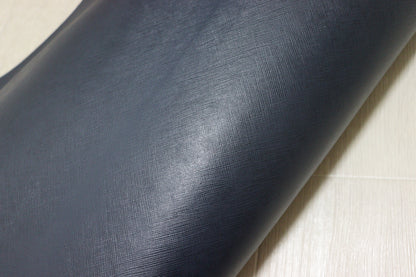 ds25円！ 新入荷！姫路レザー　顔料仕上げ　絹目型押し　ネイビー　200ds