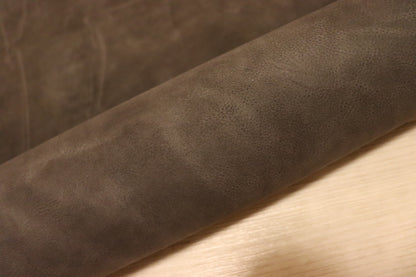 ds25円！新入荷！やや訳あり　CONCERIA STEFANA　吟すり加工　プルアップ　グレー　120ds
