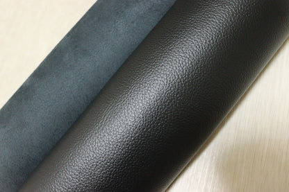 ds28円！新入荷！イタリアンレザー　ブラック　シュリンク加工　208ds