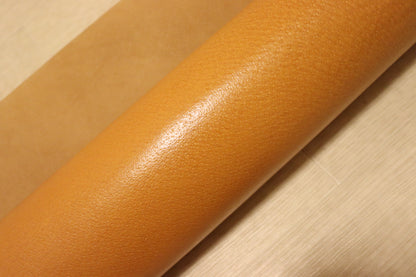 ds28円！新入荷！アメ豚　イエローキャメル　ヌメ革　120ds