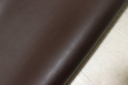 ds50円！イタリアンレザー　オイルヌメ 　ビターブラウン　スムース加工　200ds