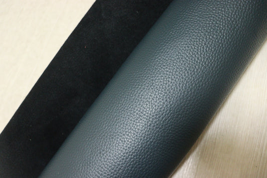 ds28円！新入荷！姫路レザー　顔料仕上げ　シボ型押し　ダークピーコック　240ds