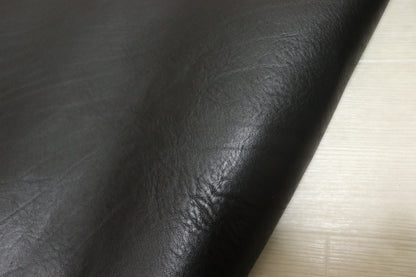 ds80円！イタリアンレザー 　オイルヌメ　ブラック　ショルダー　スムース加工　130ds