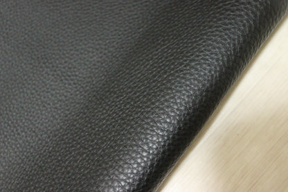 ds30円！新入荷！イタリアンレザー 　もちもち　ブラック　シュリンク加工　275ds