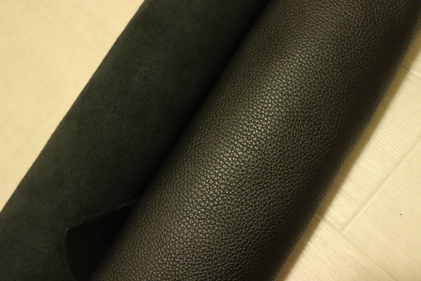 ds30円！新入荷！イタリアンレザー　もちもち　シボ型押し　ブラック　シボ型押し　256ds