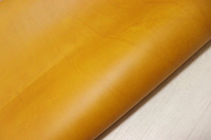 ds85円！新入荷！ワルピエ社　ブッテーロ　イエローキャメル　ショルダー　ヌメ革　110ds