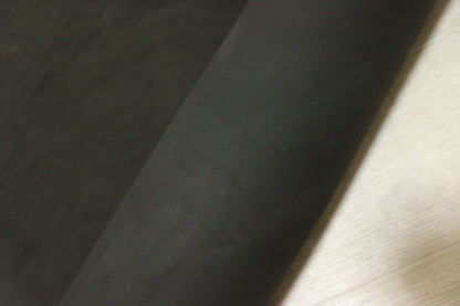 ds65円！イタリアンレザー　ベンズ　オイルヌメ　ブラック　130ds