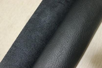 ds30円！新入荷！イタリアンレザー　もちもち　ネイビー　シュリンク加工　230ds