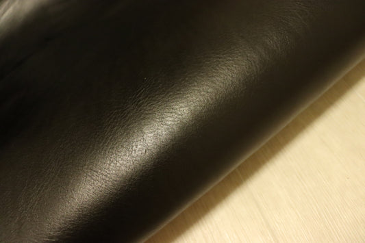 ds75円！新入荷！上質！厚手　オイルヌメ　ショルダー　ブラック　154ds