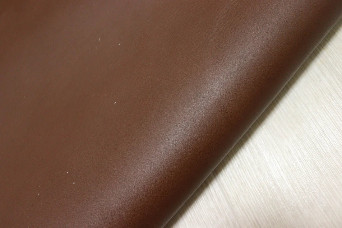ds50円！イタリアンレザー　オイルヌメ 　ヴァンダイクブラウン　スムース加工　200ds