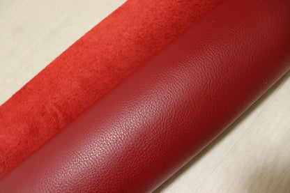ds28円！新入荷！もちもち　ダークレッド　シボ型押し　208ds