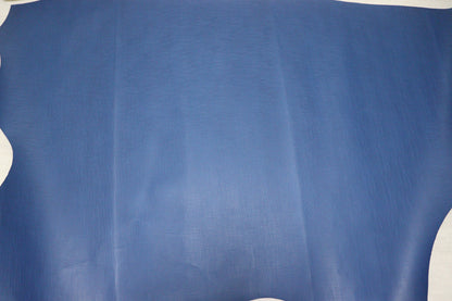 ds28円！新入荷！姫路レザー　顔料仕上げ　エンボス加工　サファイア　250ds