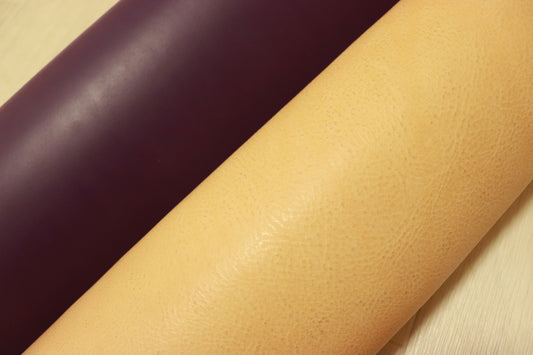 ds70円！新入荷！上質！生成り　ショルダー　エンボス加工　厚手オイルヌメ　158ds