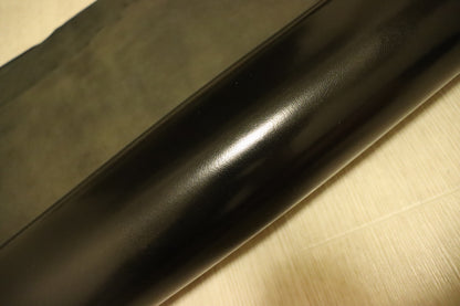 ds30円！新入荷！クレージング加工　ブラック　ヤギ　2枚　83ds