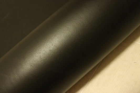 ds75円！イタリアンレザー　極厚オイルヌメ　ショルダー　ブラック　159ds