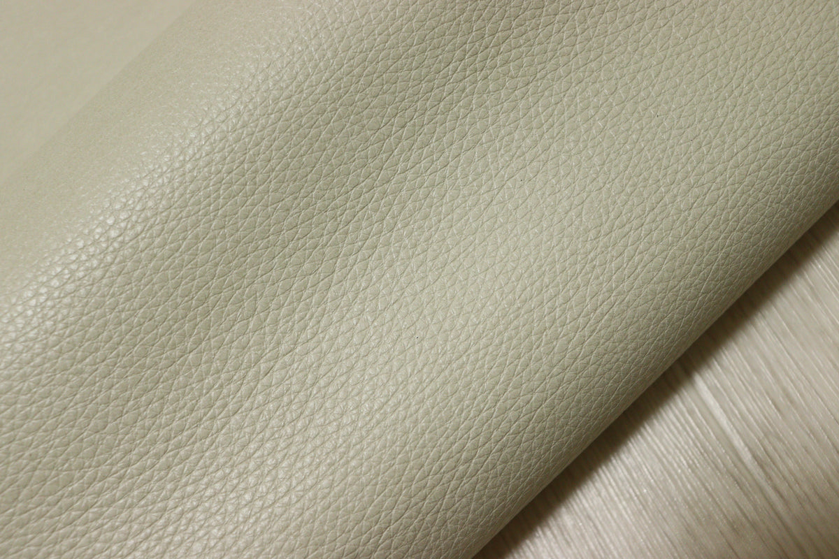 ds28円！新入荷！イタリアンレザー　くすみアイボリー　もちもち　シュリンク加工　275ds