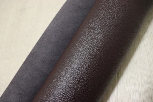 ds28円！新入荷！顔料仕上げ　ボルドーブラウン　シボ型押し　300ds