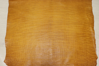 ds70円！イタリアンレザー　ショルダー　絞り加工×クロコ型押し　131ds