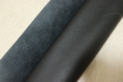 ds25円！新入荷！イタリアンレザー 　弱シュリンク　ブラック　220ds