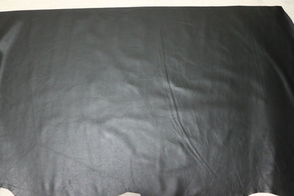 ds28円！新入荷！イタリアンレザー スムース加工　ブラック　258ds