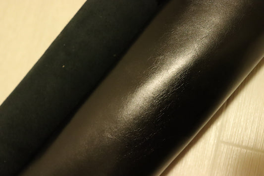 ds25円！新入荷！姫路レザー　スムース加工　ブラック　230ds