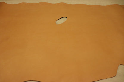 ds35円！クラフトの定番！TAN　素上げ　ヌメ革　146ds