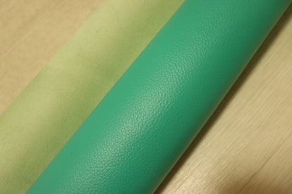 ds28円！新入荷！顔料仕上げ　エメラルドグリーン　シボ型押し　200ds