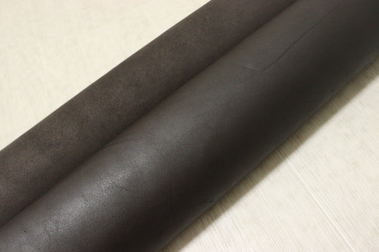 ds40円！イタリアンレザー　オイルヌメ　ヴィンテージブラウン　スムース加工　180ds