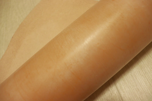 ds150円！新入荷！上質！ブライドルレザー　ハギレ　ウイスキー　ヌメ革　32ds