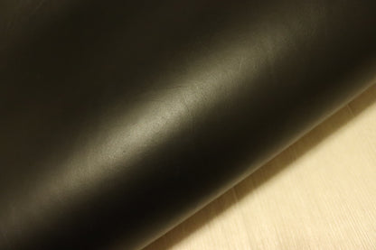 ds75円！イタリアンレザー　極厚オイルヌメ　ショルダー　ブラック　135ds