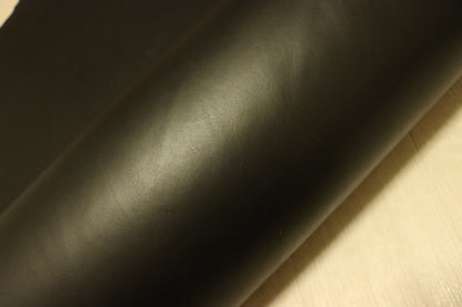 ds75円！イタリアンレザー　極厚オイルヌメ　ショルダー　ブラック　135ds