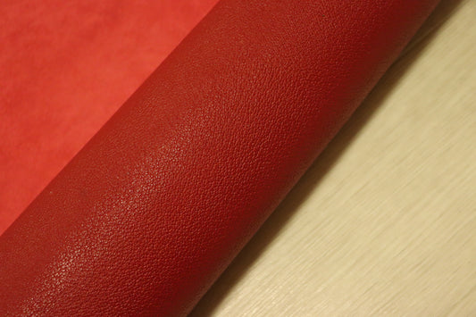 ds25円！新入荷！セミベジタブル　レッド　豚革　104ds