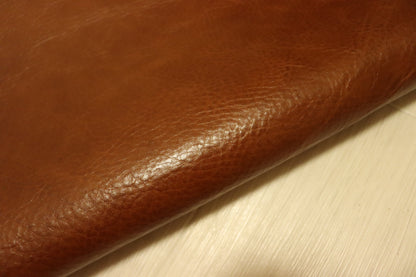 ds75円！新入荷!オイルヌメ　マロンブラウン　シュリンク加工　ショルダー　129ds