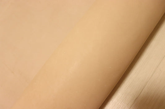 ds22円！クラフトの定番！訳あり　生成り　素上げ　ヌメ革　152ds