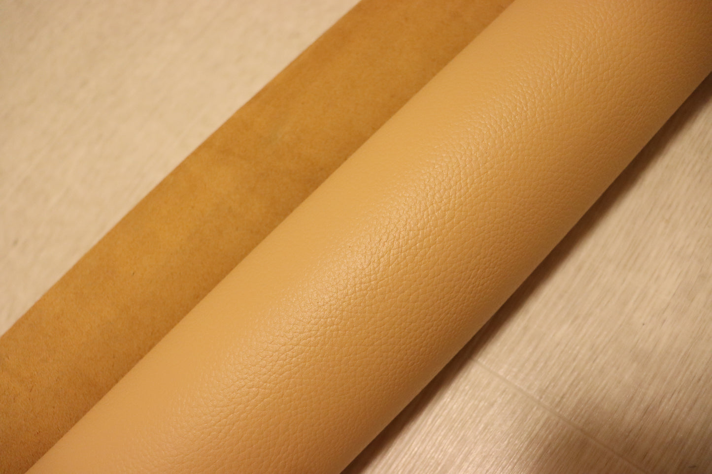 ds28円！新入荷!姫路レザー　顔料仕上げ　シボ型押し　ナチュラルオレンジ　220ds