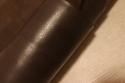 ds55円！新入荷　イタリアンレザー　ピットなめし　ベリー　ヴィンテージ　ヌメ革　103ds