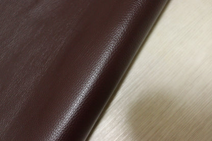 ds25円！新入荷！ボルドーブラウン　シュリンク加工　ハギレ　80ds