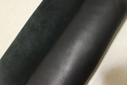 ds70円！新入荷！イタリアンレザー　ショルダー　オイルヌメ　ブラック　157ds