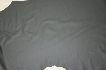 ds28円！新入荷！イタリアンレザー　ダークグレー　シュリンク加工　314ds