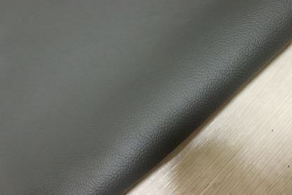 ds28円！新入荷！イタリアンレザー　ダークグレー　シュリンク加工　314ds