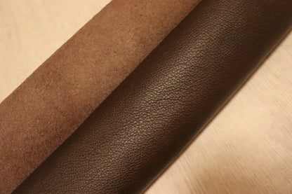 ds30円！新入荷！イタリアンレザー　ヴィンテージブラウン　弱シュリンク加工　220ds