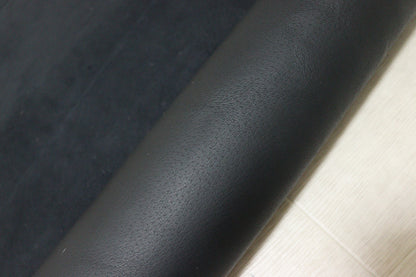 ds25円！新入荷！ブラック　スムース加工　豚革　150ds