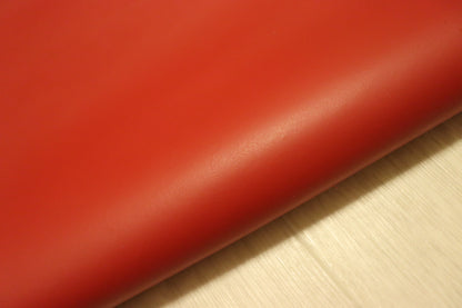 ds25円！新入荷!姫路レザー　顔料仕上げ　レッド　スムース加工　230ds