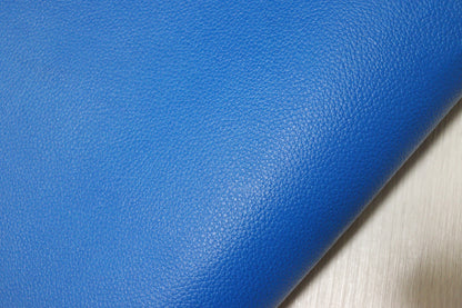 ds28円！新入荷！姫路レザー　顔料仕上げ　マリンブルー　シボ型押し　230ds