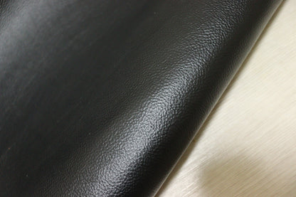 ds28円！新入荷！顔料仕上げ　ダコタシュリンク型押し　ブラック　208ds
