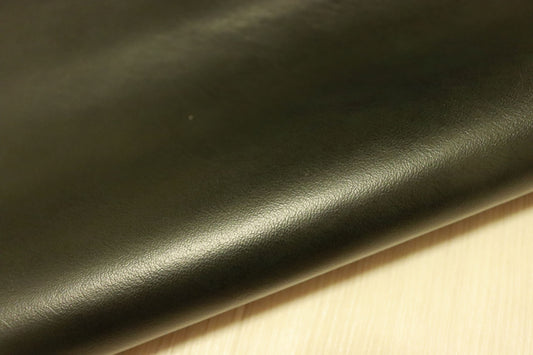 ds25円！新入荷！姫路レザー　ブラック　スムース加工　染料仕上げ　280ds