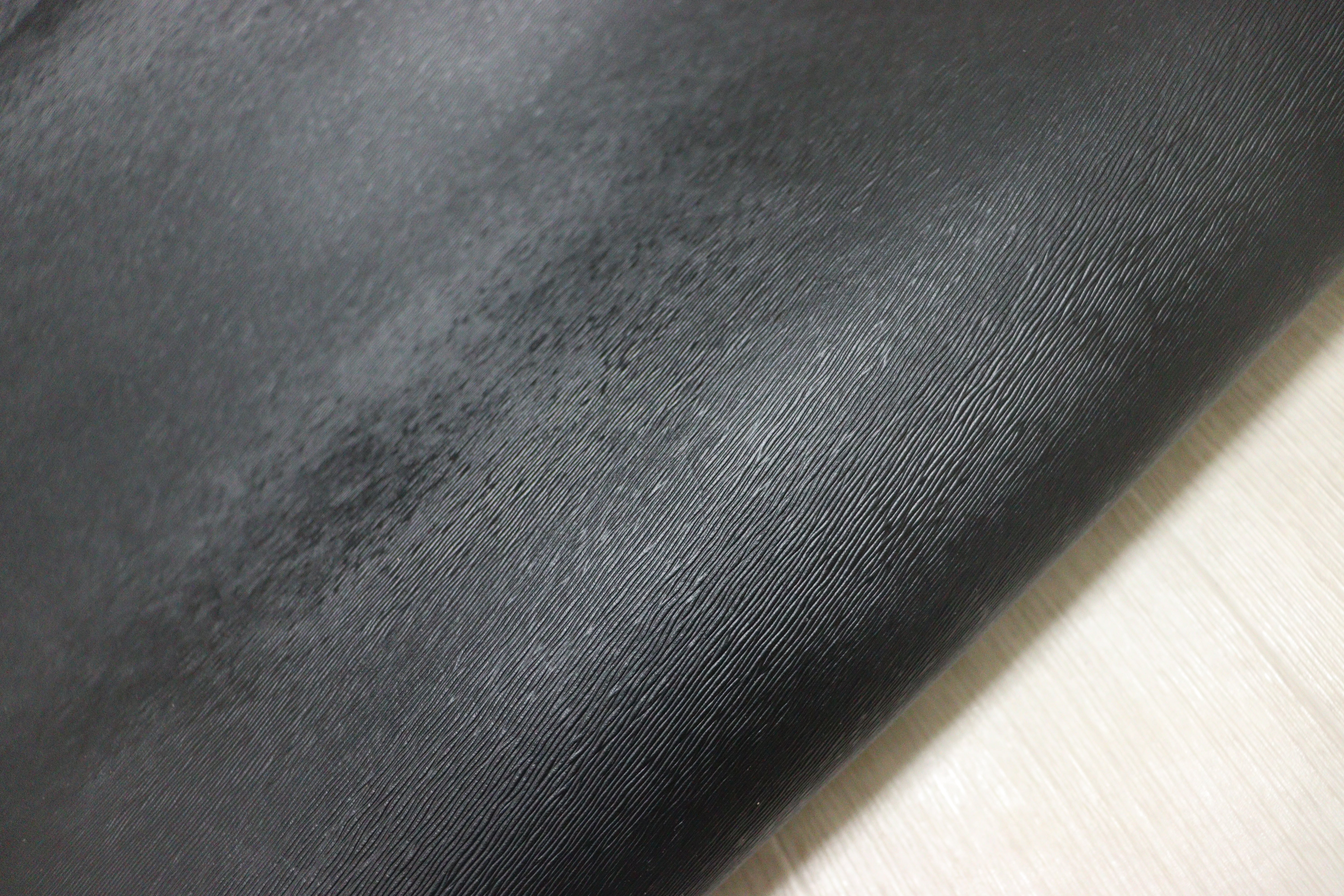 ジオ様ブラック38サイズ一枚 ds28円！新入荷！顔料仕上げ ミズシボ型押し ブラック 245ds