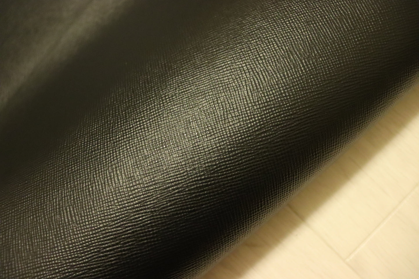 ds30円！新入荷！姫路レザー　顔料仕上げ　角シボ　ブラック　225ds